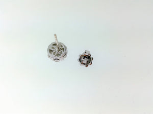 Orecchini in oro bianco 18 KT e diamanti 1,99 ct