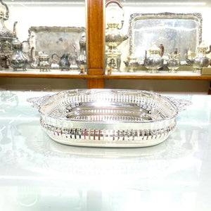 Centrotavola ciotola Bellotto argento 800 originale certificato