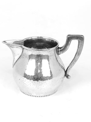 N. 4 pezzi caffè + vassoio argento '800 usato