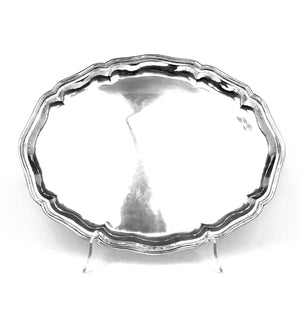 Vassoio argento 800, usato stile moderno.