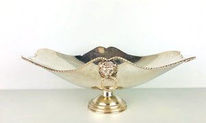 Jatte argento 800 forma rettangolare stile antico