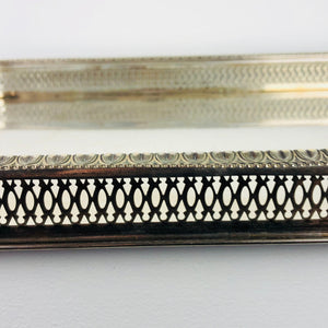 Vassoio usato stile impero argento 800 (