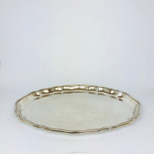 Vassoio argento 800, usato stile moderno.