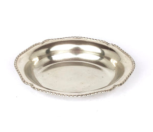 Ciotola forma ovale stile antico argento 800
