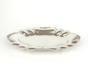 Vassoio in argento, d'epoca, anni '30
