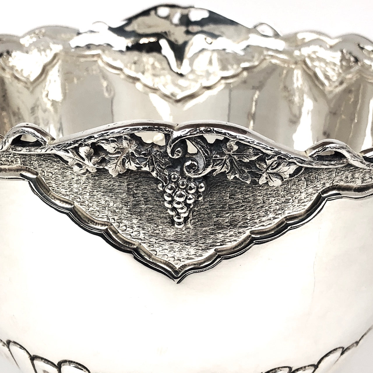 Centro tavola arg.'800 usato