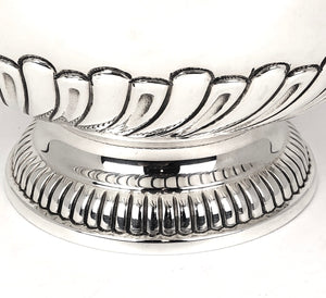 Centro tavola arg.'800 usato