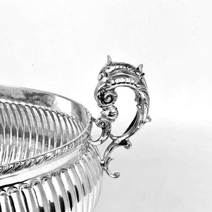 Jatte centro tavola lavorazione Turchia arg.900 usata.