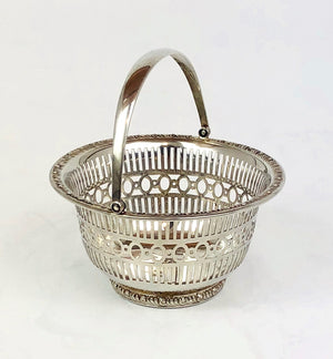 Piccolo cestino argento '925 Sterling numeri seriali Usato