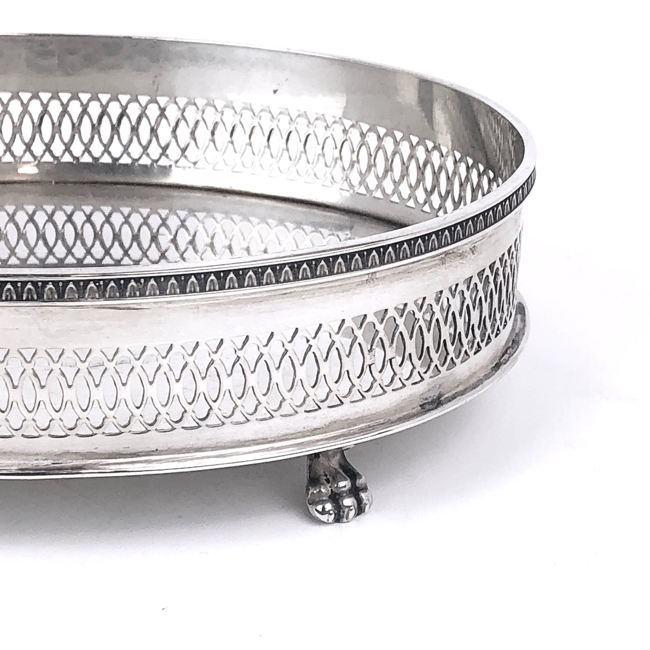 Vassoio ovale arg.800