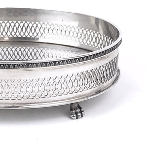 Vassoio ovale arg.800