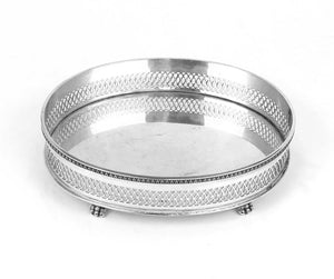 Vassoio ovale arg.800