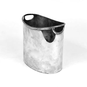 Portaghiaccio ovale usato in argento '800