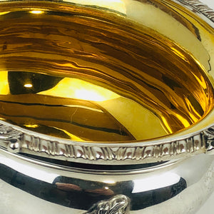 Zuccheriera centrotavola argento 800 usata bollo 41MI stile antico