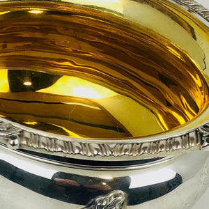 Zuccheriera centrotavola argento 800 usata bollo 41MI stile antico