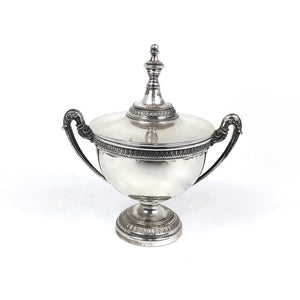 Zuccheriera argento arg.'800 Stile Impero Usata