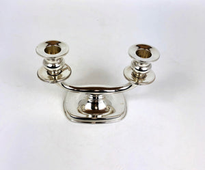 Piccolo porta candele arg.'800 usato