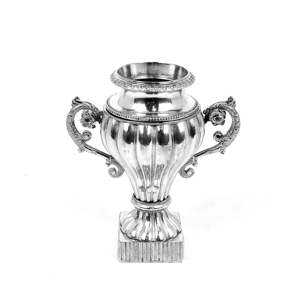 Coppetta indiana in argento d'epoca fine 800