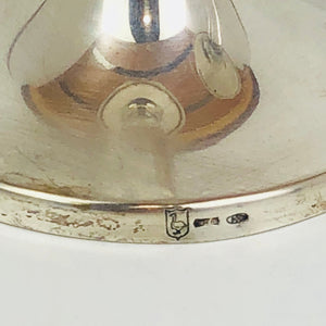 Due porta candele arg.'925 + plastica stile moderno