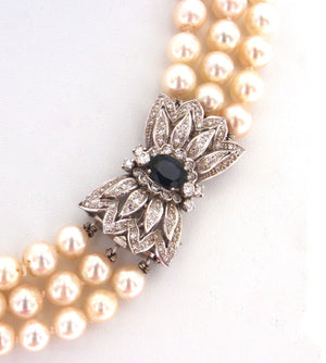 Collana perle Akoya Giappone usata