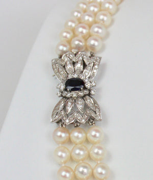 Collana perle Akoya Giappone usata