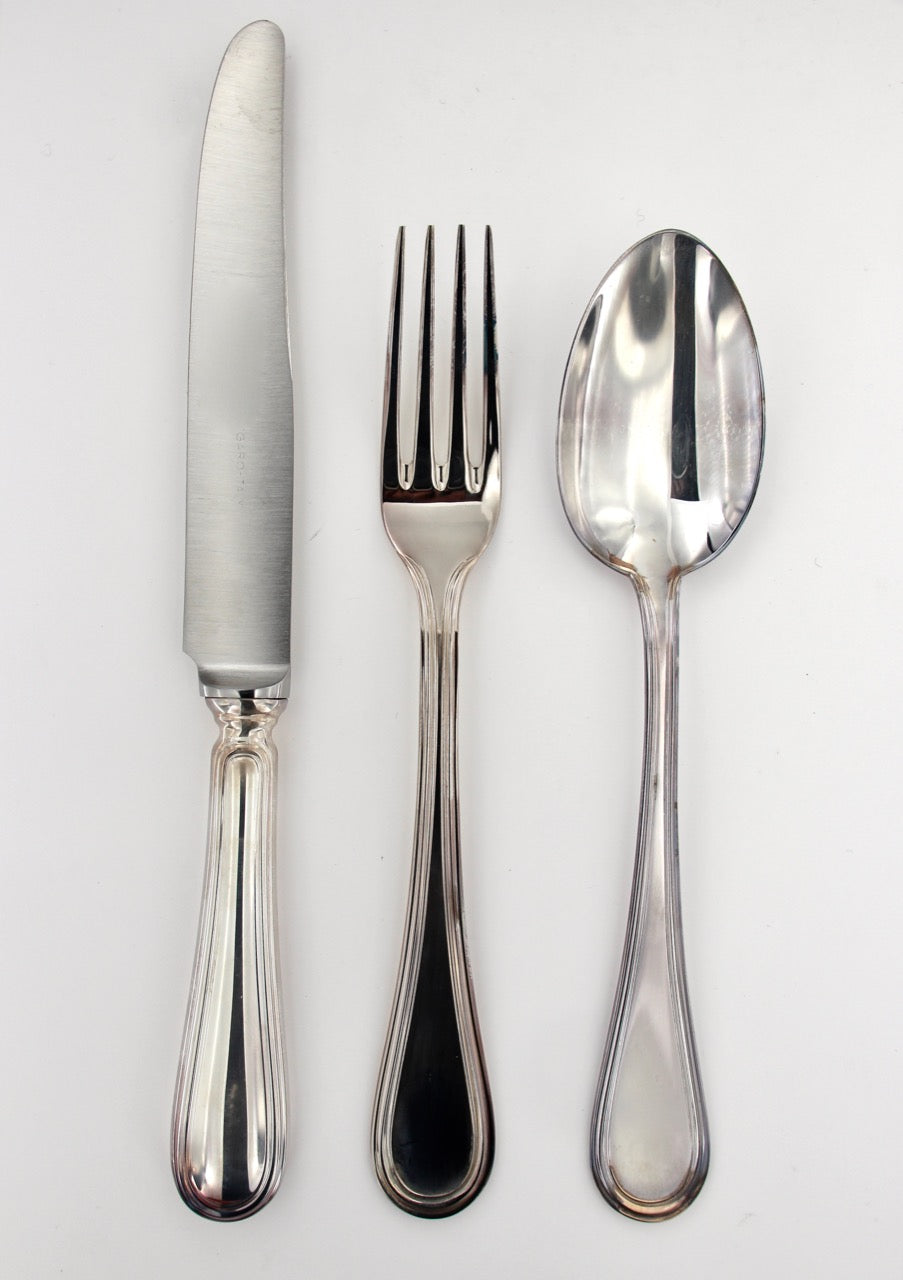 Set di Posate Acciaio Satinato Silver Set di Posate Acciaio Satinato Silver