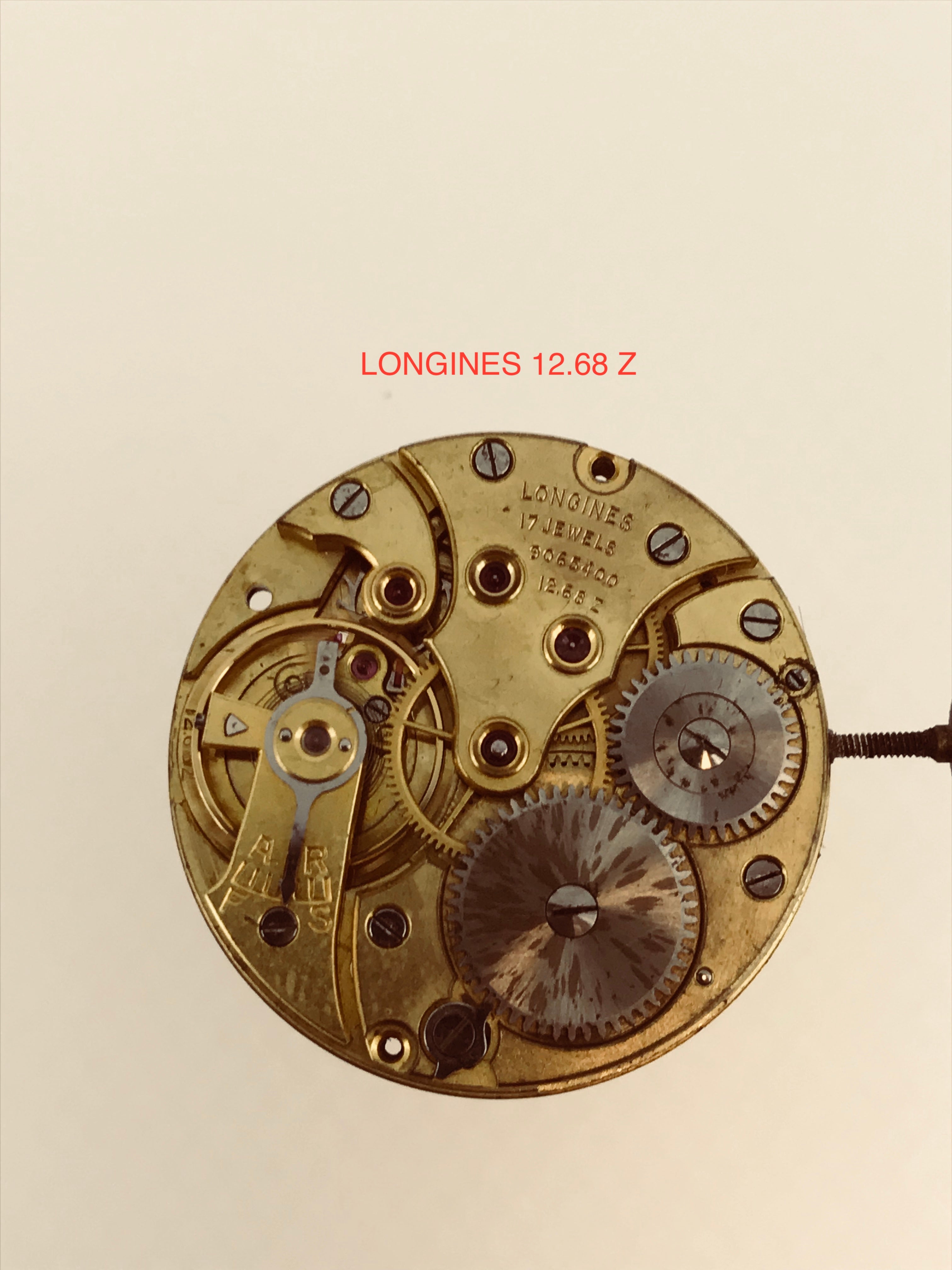 MECCANISMO USATO LONGINES 12.68 Z