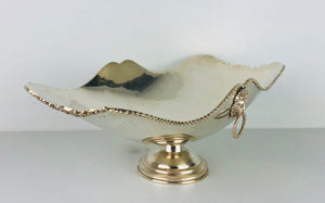 Jatte argento 800 forma rettangolare stile antico