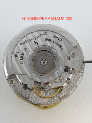 MECCANISMO USATO GIRARD-PERREGAUX 220