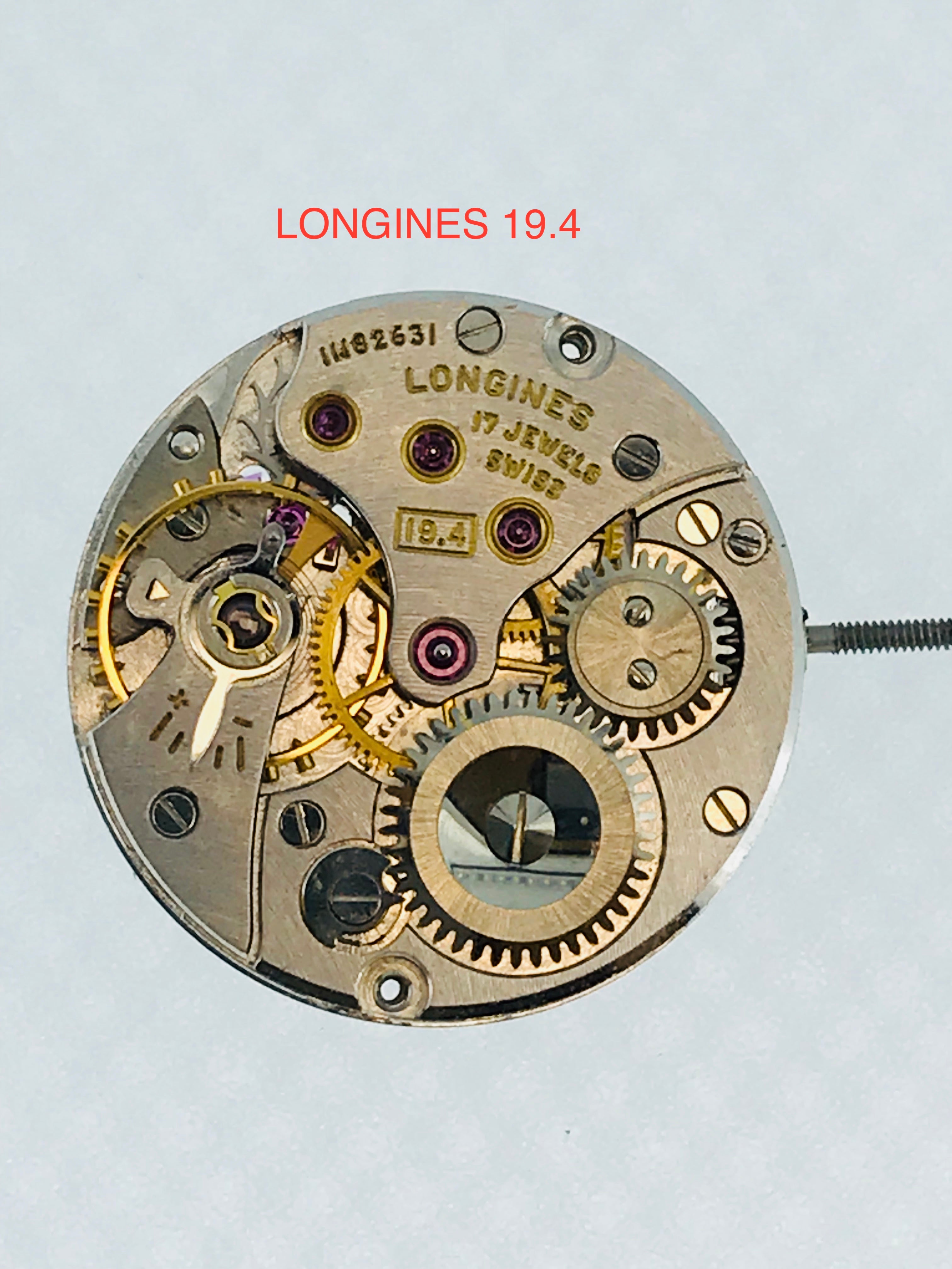 MECCANISMO USATO LONGINES Cal.19.04