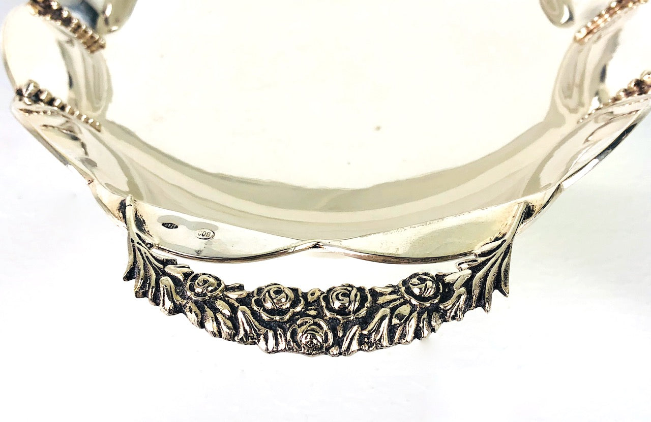 Jatte argento 800 stile antico