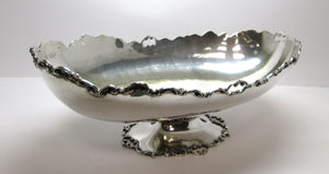 Jatte in argento 800 anni 30 lavorazione traforata