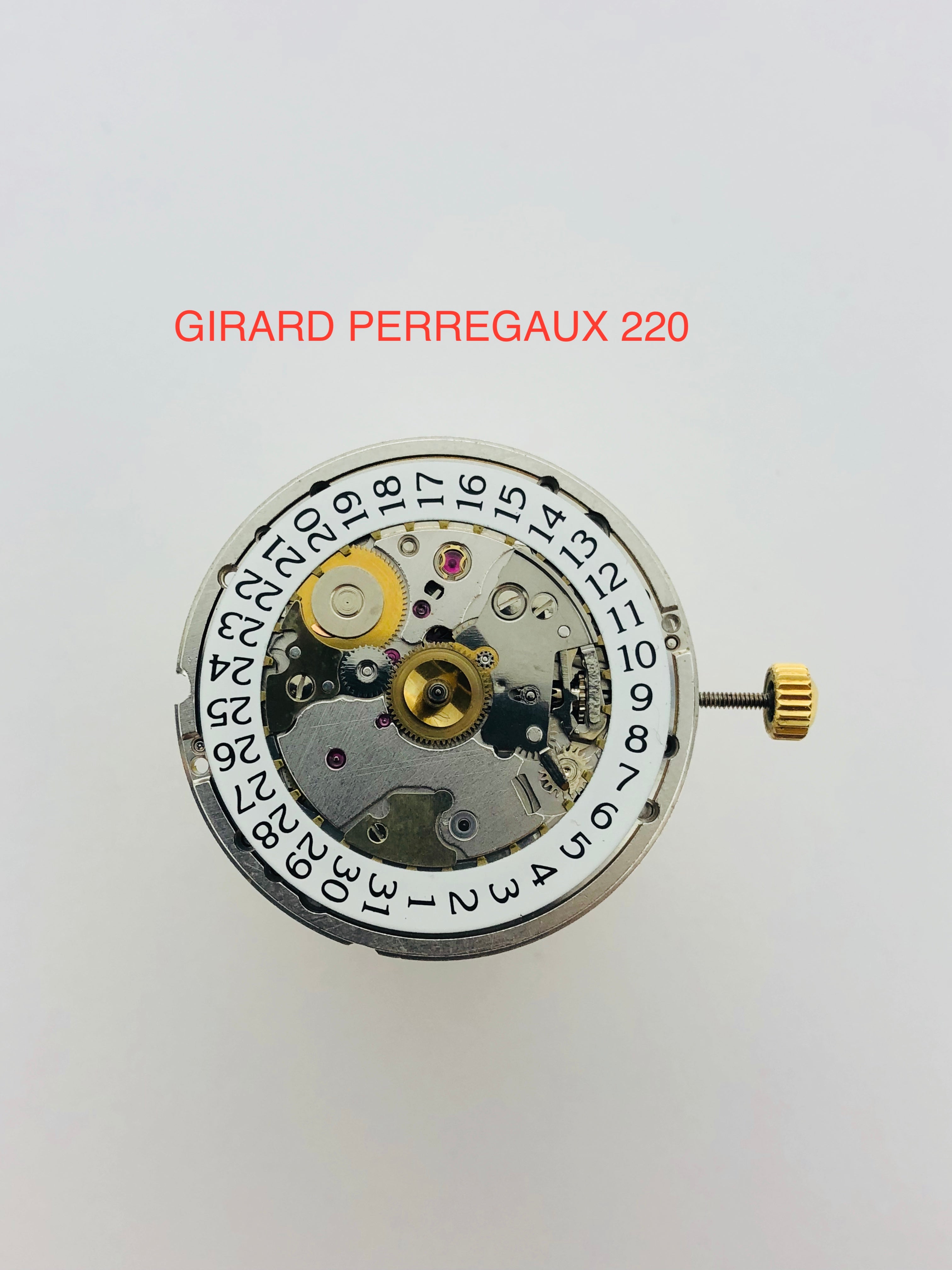 MECCANISMO USATO GIRARD-PERREGAUX 220