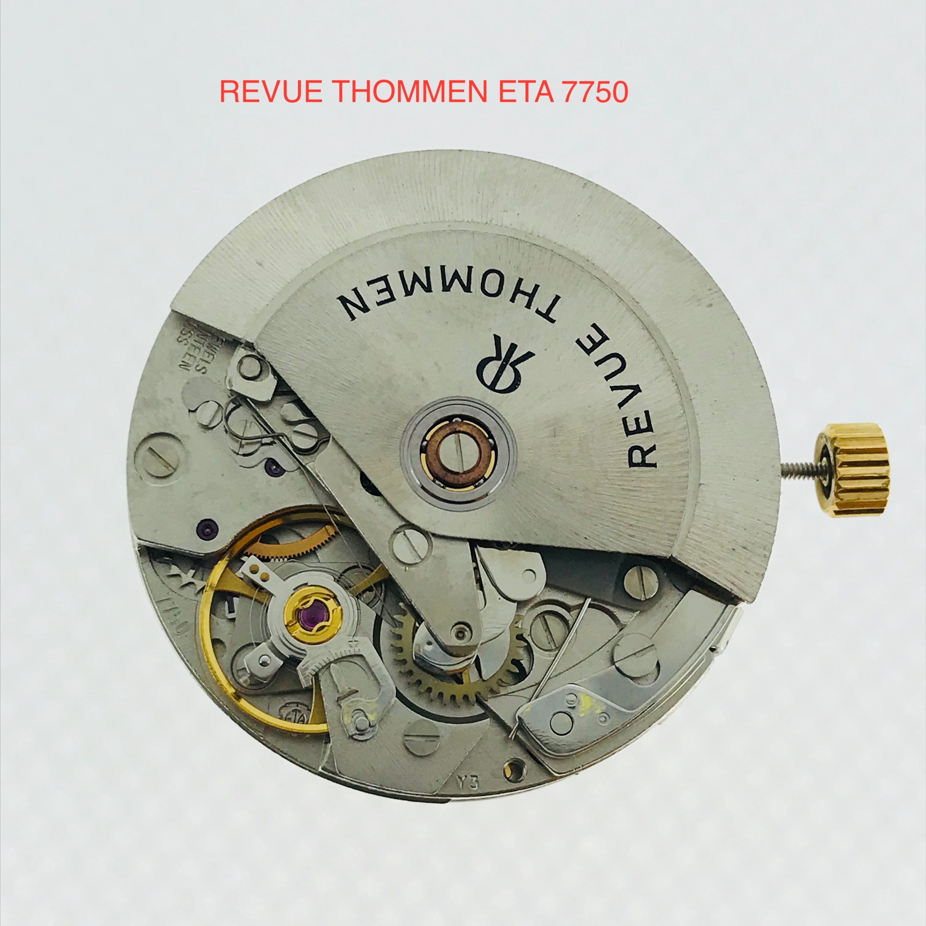 MECCANISMO USATO REVUE THOMMEN Cal.ETA 7750
