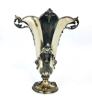 Vaso in argento 800 d'epoca  anni 30
