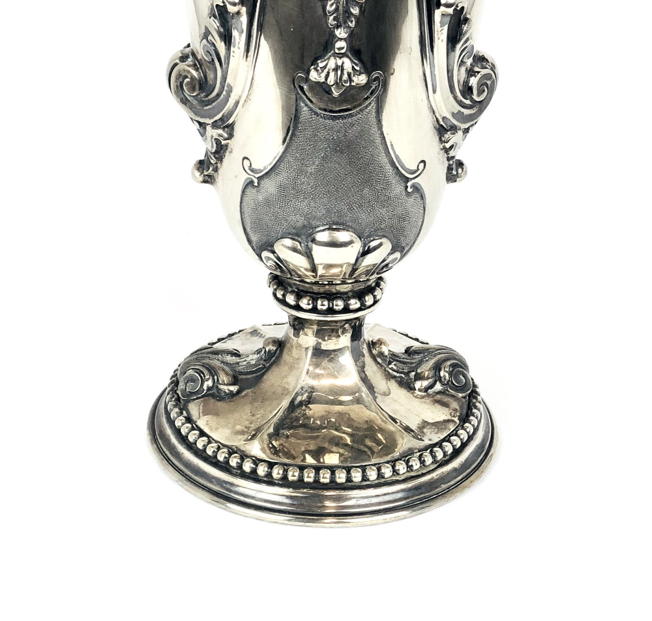 Vaso in argento 800 d'epoca  anni 30
