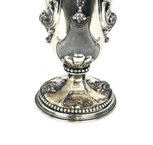 Vaso in argento 800 d'epoca  anni 30