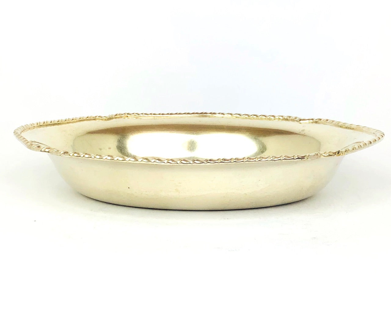 Ciotola forma ovale stile antico argento 800