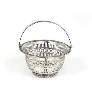 Piccolo cestino argento '925 Sterling numeri seriali Usato