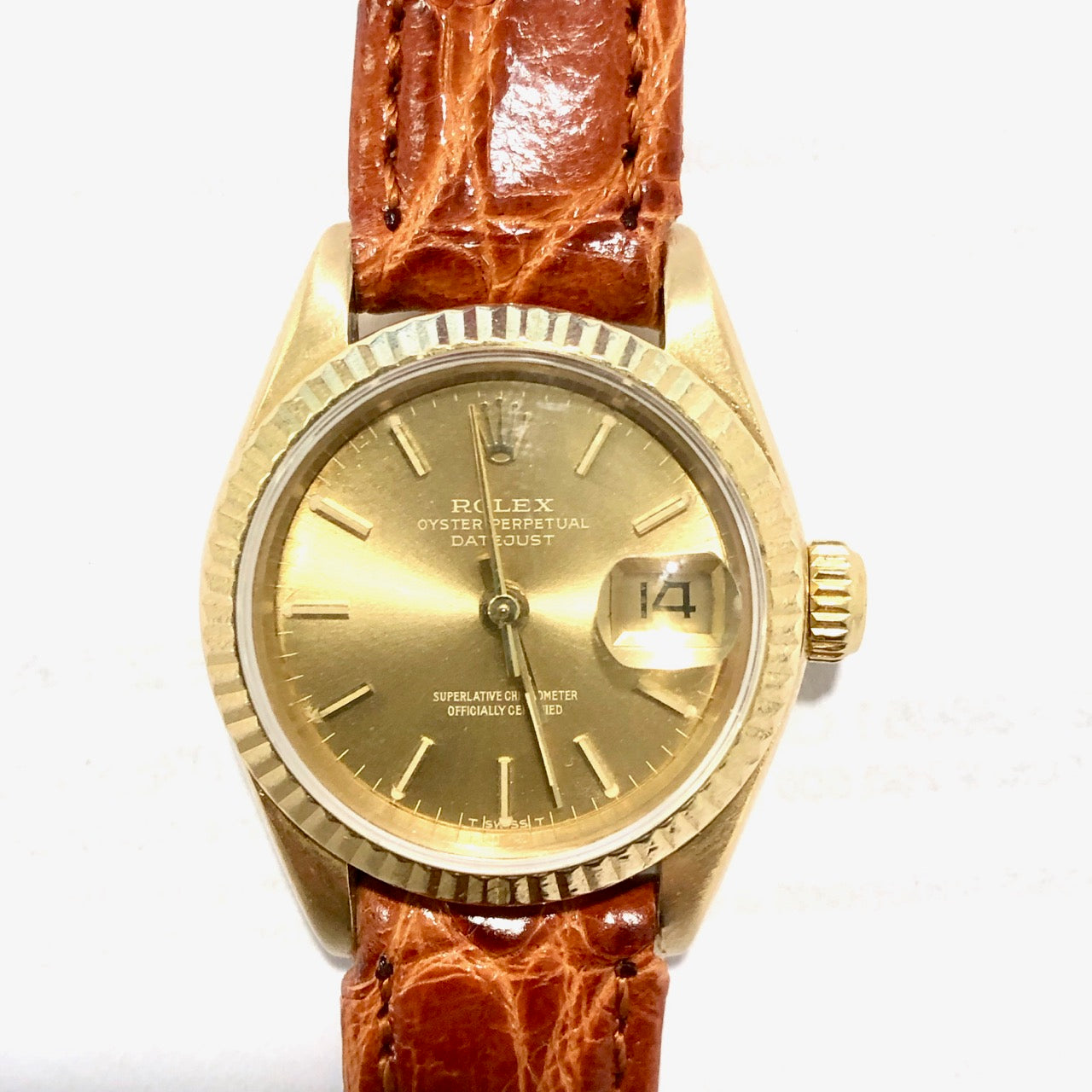 Orologio Rolex Lady Date Just oro usato