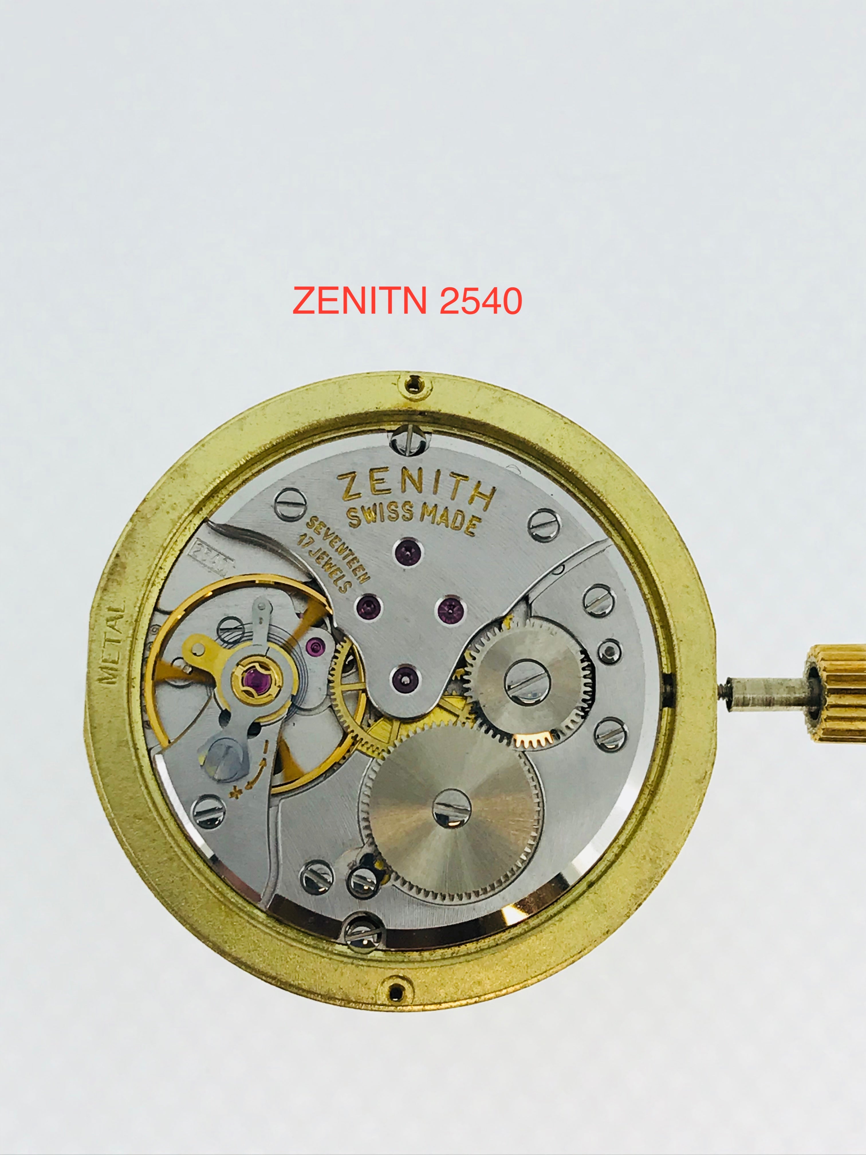 MECCANISMO USATO   ZENITH 2540