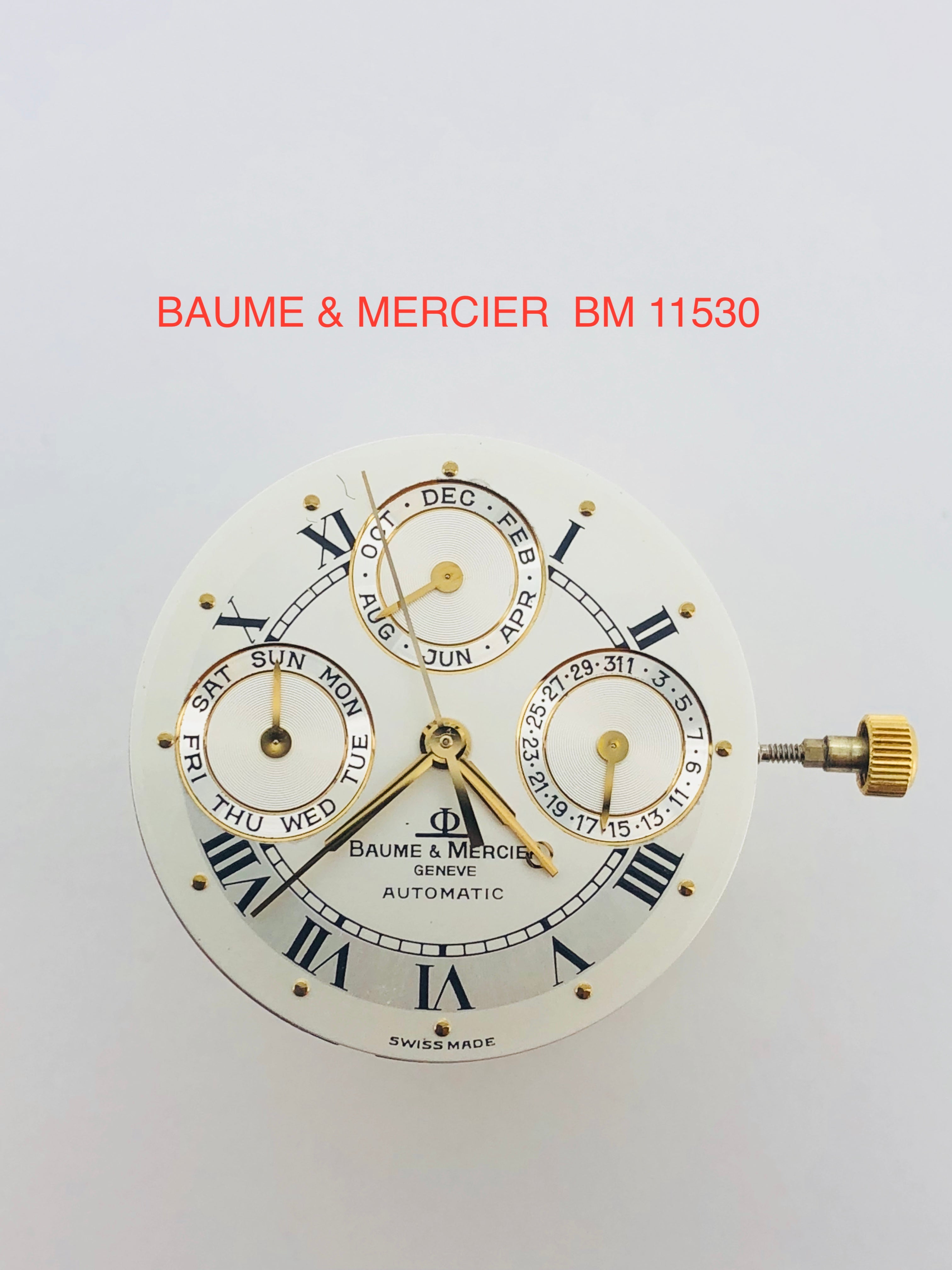 MECCANISMO USATO BAUME & MERCIER BM  11530