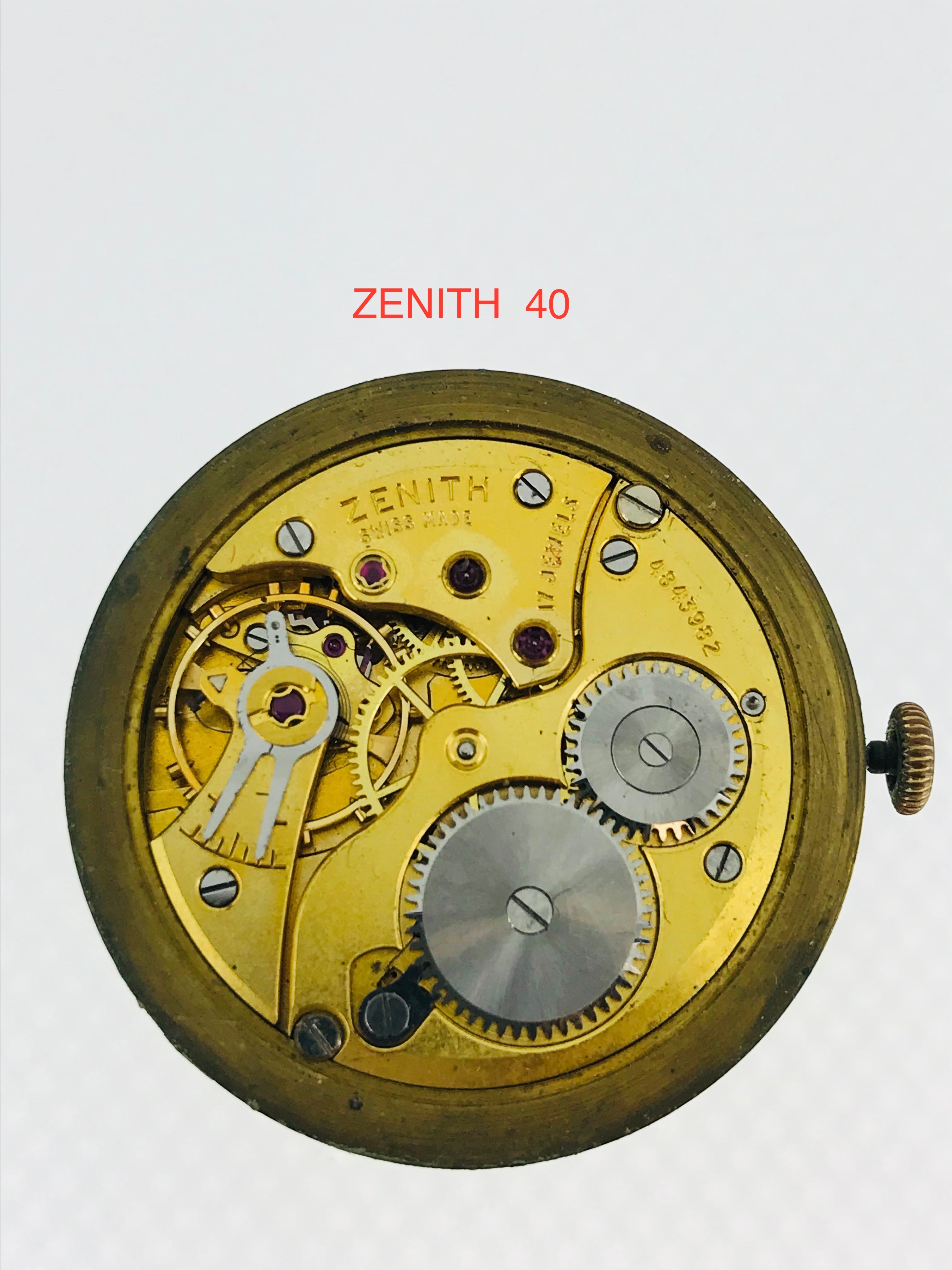 MECCANISMO USATO ZENITN cal.40