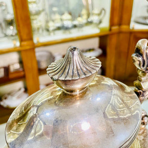 Samovar vintage argento 800 lavorazione artigianale