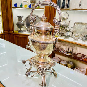 Samovar vintage argento 800 lavorazione artigianale