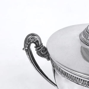 Zuccheriera argento arg.'800 Stile Impero Usata